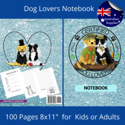 Front and back dog notebook