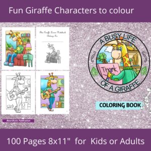Giraffe Coloring book