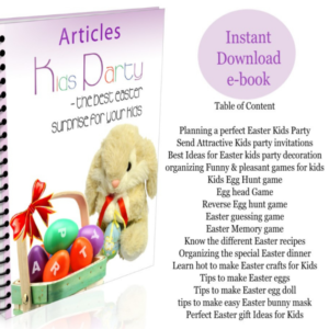 Best Easter party for kids ebook